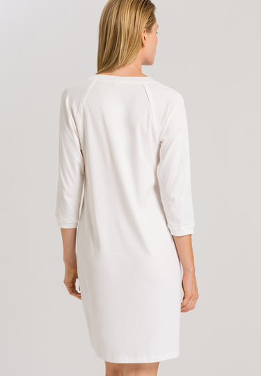 77948 Pure Essence 3/4 Sleeve Gown - 102 Off White